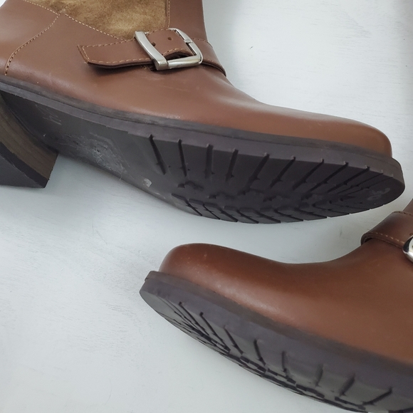 Matisse Lola Over The Knee Leather Brown Boots Women’s size 9 - Picture 6 of 9